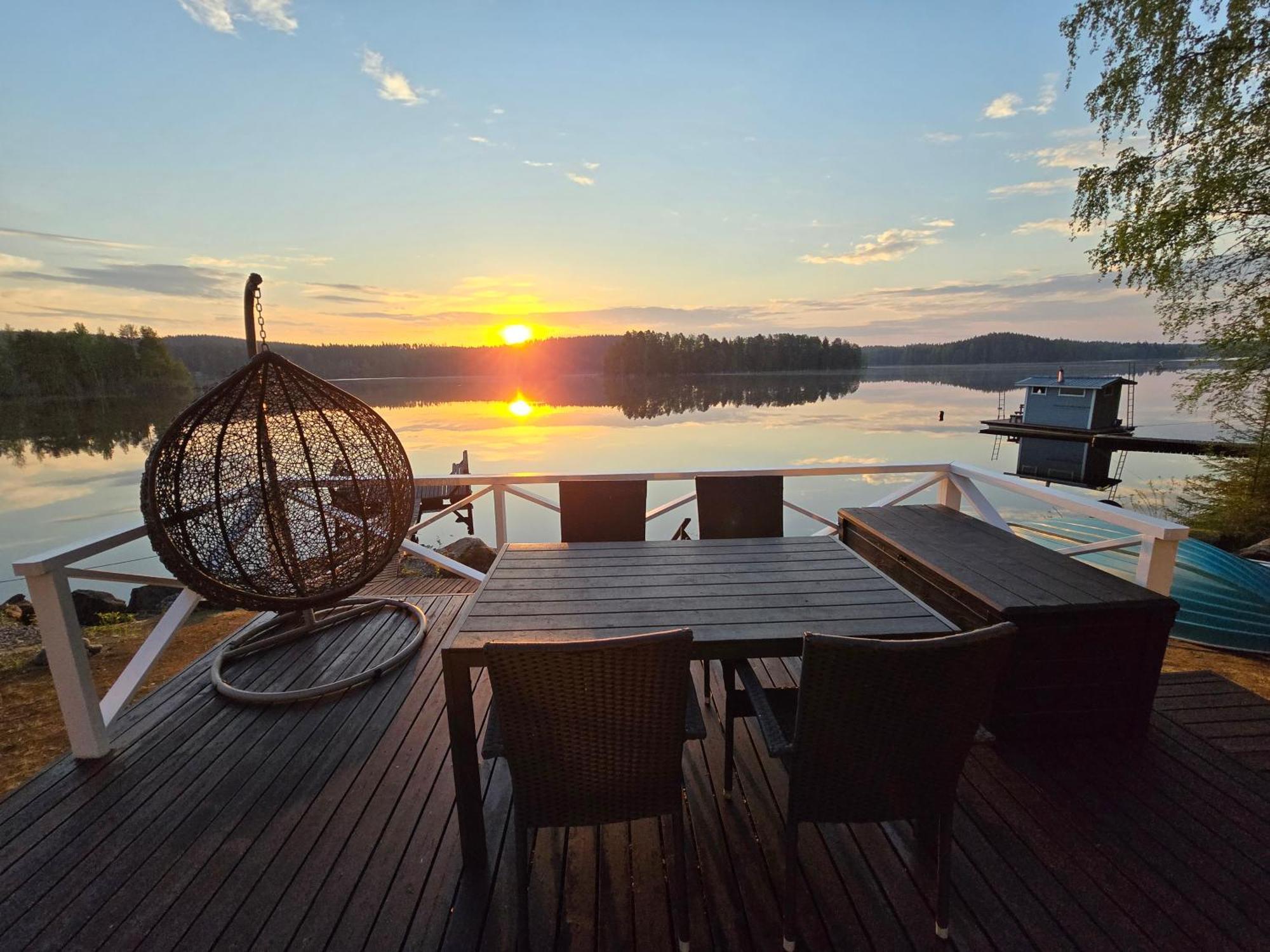 Villa Leppaekerttu Enonkoski Luaran gambar