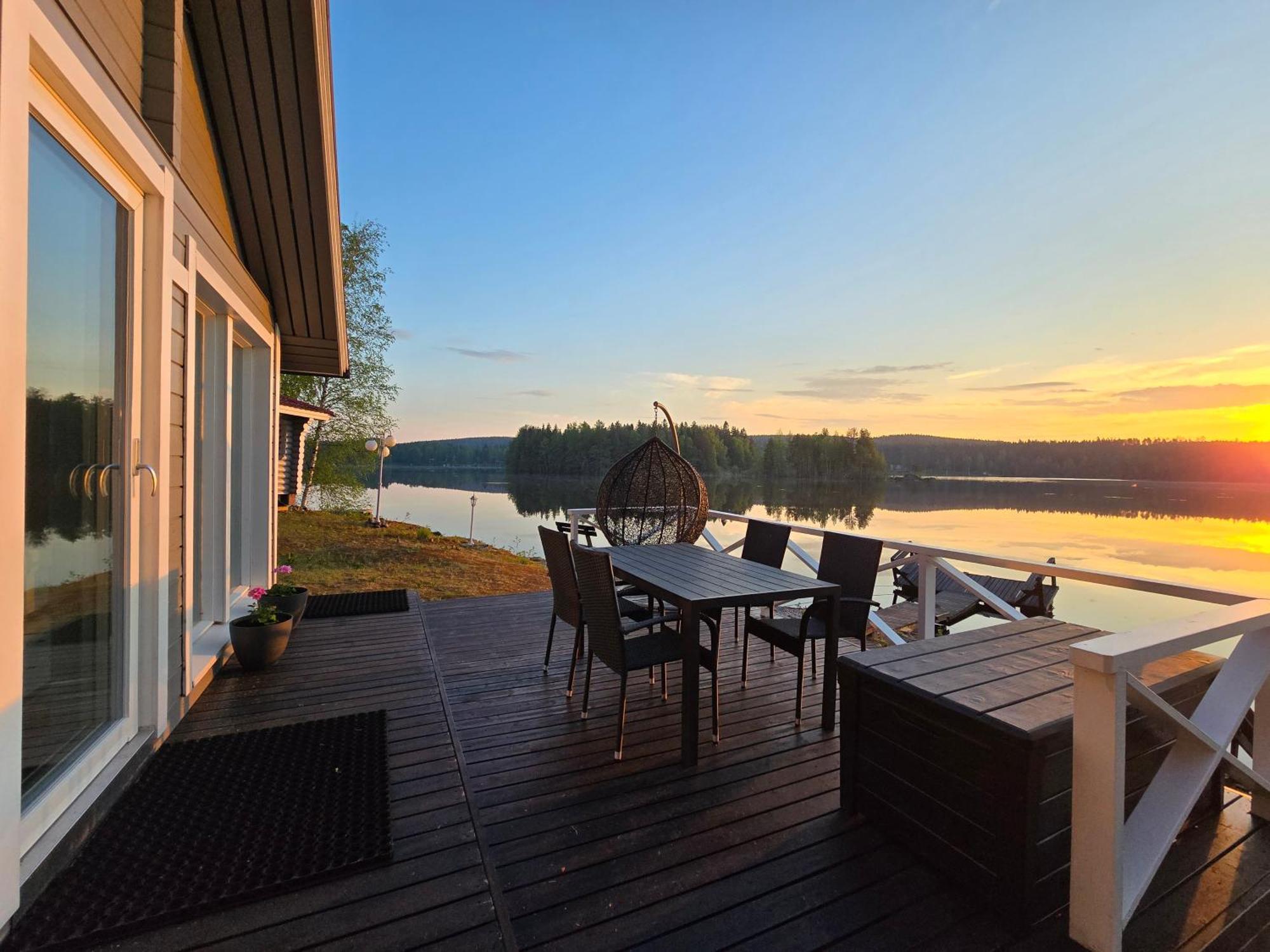 Villa Leppaekerttu Enonkoski Luaran gambar